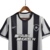 Camisa Botafogo I 23/24 Torcedor Masculina em preto e branco, exibindo logo e patrocínio na frente.