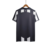 Camisa Botafogo I 23/24 Torcedor Masculina na cor preta e branca, vista de trás, pendurada em um cabide.