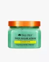 esfoliante de açúcar de karité de limão de coco