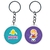 Chaveiro Dupla Face - Artes - comprar online