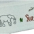 Kit 2 Fraldas (1 Bordada + 1 Est.) - Safari e Xadrez Verde - comprar online
