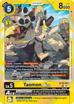 Taomon ACE (BT19-037) - comprar online