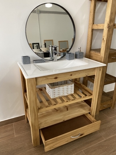 VANITORY RUSTICO 100CM - comprar online