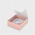 EMBALAGEM DE PAPEL ROSA E BRANCO PARA BRACELETE - comprar online