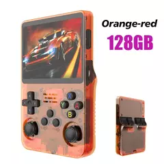 R36S Console de videogame portátil retrô, sistema Linux