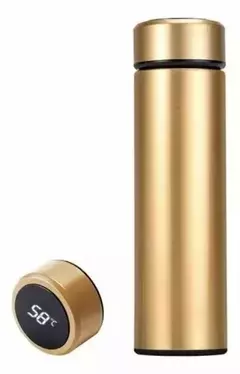 Garrafa Térmica Aço Inox Termômetro Display Digital Vácuo Squeeze Bebidas ge