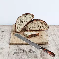 Profissional japonês chef faca facas de cozinha santoku corte simples pão carn