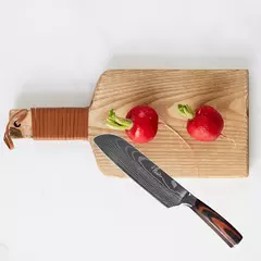 Profissional japonês chef faca facas de cozinha santoku corte simples pão carn na internet