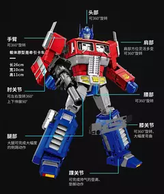 Transformes Optimus Prime Figura de Ação edição de colecionador - Estrela Alfa
