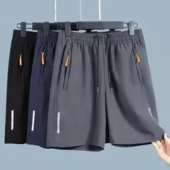 shorts de seda masculino - Estrela Alfa
