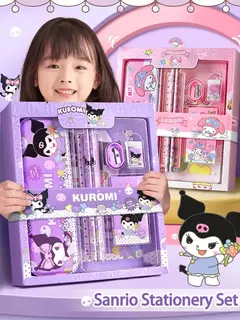 Kit escolar kuromi infantil