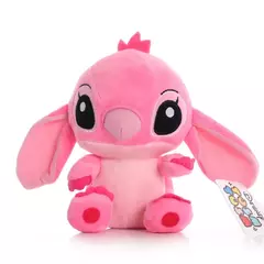 Disney cartoon lilo e stitch bonecas de pelúcia azul e rosa na internet