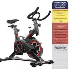 Silencioso esportes internos estrutura de aço e metal bicicleta giratória - comprar online