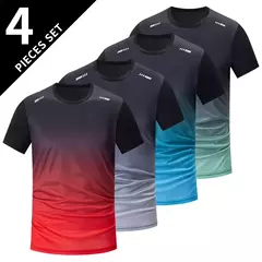 4/1 pacote masculino gradiente de secagem rápida - Estrela Alfa