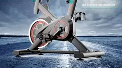 Silencioso esportes internos estrutura de aço e metal bicicleta giratória - Estrela Alfa