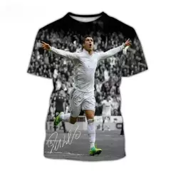 Camiseta 3d do ROBOZÃO CR7 - Estrela Alfa