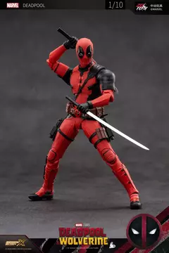 ZD Toys filme 1:10 Deadpool &amp; Wolverine Figuras de ação