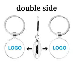 Imagem do Personalized Keychain Customized Company Logo Private Customization Gifts
