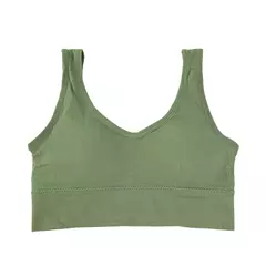 academia?roupa de academia feminina?sutiãs esportivas? Feminino Sem Bojo Básic - Estrela Alfa