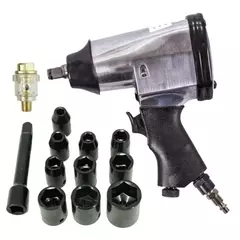 Kit Chave Impacto Pneumática 1/2 32kgfm Rocking Dog TCH32 - Estrela Alfa