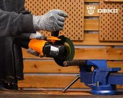 DEKO Nova Rectificadora Elétrica de Ângulo 115mm 800W 11000rpm Metal - loja online