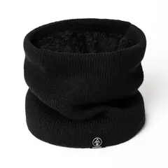 Moda feminina cachecol de malha sólida cashmere como inverno snood cachecóis - comprar online