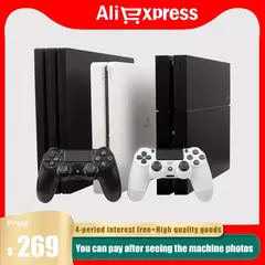 Sony PlayStation4 PS4 Slim Pro Host, Consola de jogos, Ultra High Speed, SSD 3D,