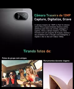 Tablet de Andrômeda na internet