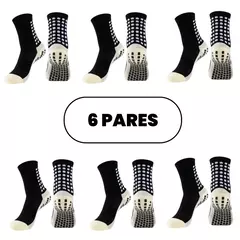 Frete grátis Kit 6 Meias de futebol Meias Esportivas De Algodão Antiderrapante - comprar online