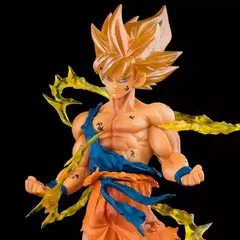 Anime Dragon Ball Son Goku Super Saiyan Action Figure na internet