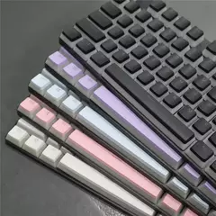 104 teclas pudim tema keycap oem perfil abs pbt duplo tiro keycap para mx switch na internet