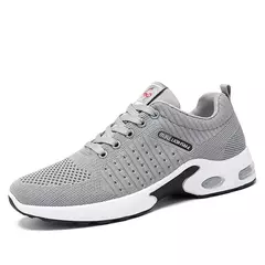 Tênis De Corrida Respirável Com Cordões Masculino - comprar online