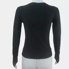 Camiseta manga longa fina na internet