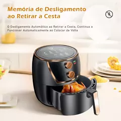 airfryer fritadeira elétrica airfryer fritadeira elétrica forno 127 volts - comprar online