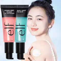Maquiagem power grip primer base gel, composição base hidratante