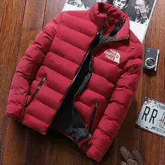 Jaqueta masculina do norte, cardigan com zíper, casual quente, outono e inverno