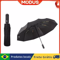 Guarda-sol dobrável de 10 ossos com bolsa automática - loja online