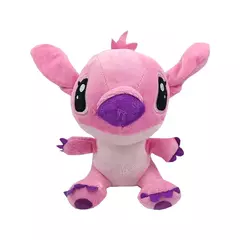 Disney cartoon lilo e stitch bonecas de pelúcia azul e rosa na internet