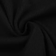 Imagem do Cibbar básico malha vestido longo moda coreana gola quadrada sem mangas