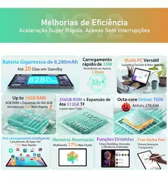 Tablet de Andrômeda na internet