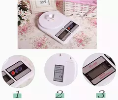 Balança Cozinha Digital 10kg Alta Precisão Dieta E Nutrição - loja online