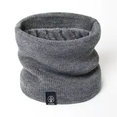 Moda feminina cachecol de malha sólida cashmere como inverno snood cachecóis - Estrela Alfa