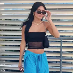 Malha espartilho preto feminino sem mangas na internet