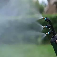 Bico pulverização atomizador único/duplo/três cabeça de bico jardinagem - Estrela Alfa
