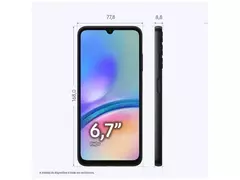 Smartphone Samsung Galaxy A05s 6,7&quot; 128GB Preto 6GB RAM Câm. Tripla 50MP + na internet