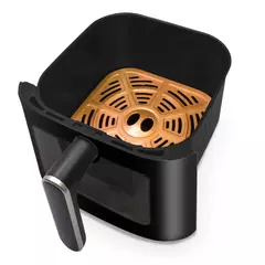 Air Fryer Fritadeira Elétrica Extream 5,5L Preto e Prata, 127v - Estrela Alfa