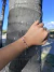Pulseira Corações Zircônia Fuchia - Bld Joias