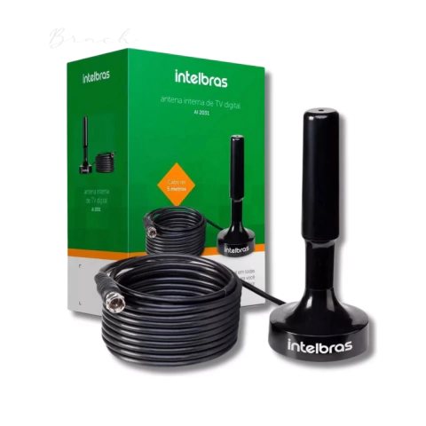Antena Digital Interna De Tv Uhf/hdtv Ai2031 - Intelbras