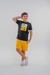 Conjunto Moletom Masculino Ilha - Manga (PRETO)