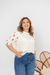 BLUSA 3/4 ADULTO OF MORANGO